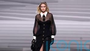 Punk-inspired glamour as Gigi Hadid walks Versace’s Milan Fashion Week show