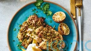 Nisha Katona’s green mango and pistachio cauliflower steak recipe