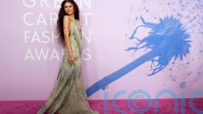 Zendaya stuns in vintage Roberto Cavalli at the Green Carpet Fashion Awards