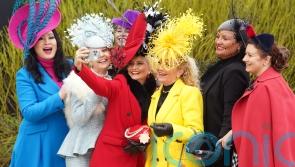 Bright colours and extravagant hats take over Cheltenham Festival fashion
