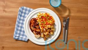 Bluey-inspired BBQ chicken with crispy potatoes recipe