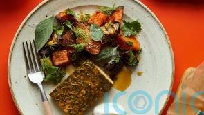 Ed Smith’s tray-baked coconut omelette with fragrant salad recipe