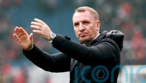 Brendan Rodgers excited by Celtic’s bid for double with six matches remaining