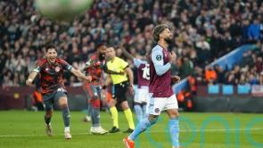 Douglas Luiz keen to keep taking penalties despite miss against Olympiacos