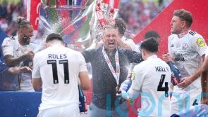 Scott Lindsey pays emotional family tribute after Crawley’s play-off victory