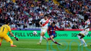 Pedri brace helps Barca secure second with win over Rayo Vallecano