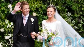 Blue shoes and bright hues: Everything you need to know about the society wedding of the year