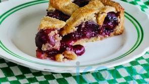 Ruby Bhogal’s cherry and almond pie recipe