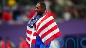 Noah Lyles edges out Jamaican Kishane Thompson to win men’s 100 metres title