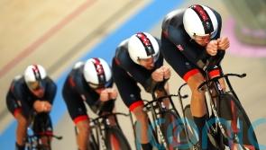 Former coach’s ‘heart still going’ after cyclists claim GB’s 1,000th medal