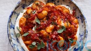 Yotam Ottolenghi’s butter beans with roasted cherry tomatoes recipe