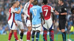 Premier League title rivals Man City and Arsenal serve up thriller – key moments