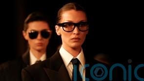 Bella Hadid walks the Saint Laurent runway after 2-year hiatus