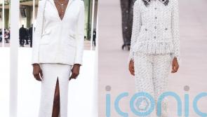 Naomi Campbell dons Chanel’s new boyish style on the front row
