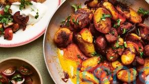 John Torode and Lisa Faulkner’s chorizo and broken yolk smash recipe