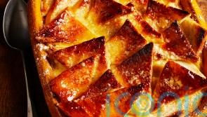 Rick Stein’s caramelised bread and butter pudding recipe