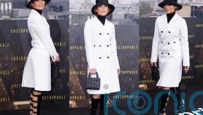 JLo channels Princess Diana in Dior at London premiere of Unstoppable