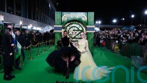 Ariana Grande swaps pink for sherbet lemon at Wicked London premiere
