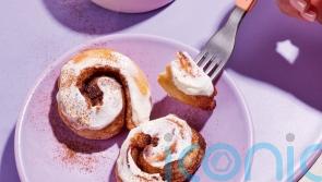 Cinnamon buns in an air fryer recipe