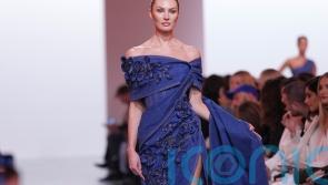 Former Victoria’s Secret Angels take to Elie Saab’s haute couture runway