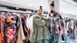 King Charles and eco-design duo turn Sandringham recycling into London Fashion Week collection