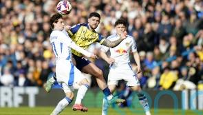 Leeds’ promotion run given a reality check by battling West Brom