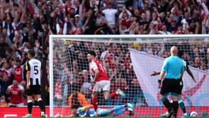 Declan Rice’s stunning strike secures Arsenal’s Champions League place