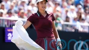 Emma Raducanu knocked out at Eastbourne as fightback falls short