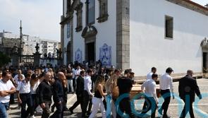 Diogo Jota’s wife and family joined by Liverpool players for funeral in Portugal