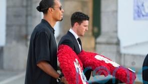 Liverpool squad bid emotional farewell to Diogo Jota at team-mate’s funeral