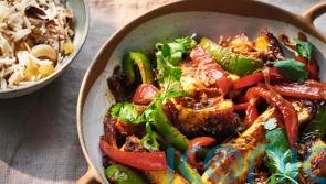 How to make Camellia Panjabi’s stir-fried peppers with paneer