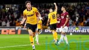 Jorgen Strand Larsen’s late brace sees Wolves beat West Ham in Carabao Cup