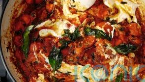 Ixta Belfrage’s stir-fried papaya with crispy basil recipe
