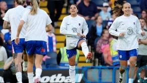 Chelsea warm up in ‘blood-stained shorts’ to challenge period stigma in sport