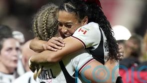 Canada train with headphones on ahead of Twickenham WC final against England