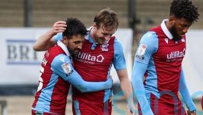 Scunthorpe see off York to keep pressure on at the top