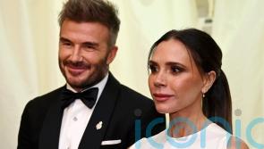 Beckham family supports Victoria at Paris Fashion Week