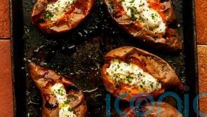 How to make Gaucho’s baked sweet potatoes with goat’s cheese and crème fraîche
