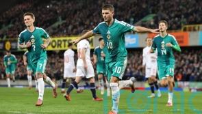 Jamie Donley scores his first Northern Ireland goal to seal win over Luxembourg