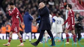 Arne Slot says Liverpool run &lsquo;far from good enough&rsquo; after Nottingham Forest loss