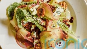 Stephen Harris’ pear, walnut and roquefort salad