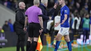David Moyes angry with officials over Michael Keane red card
