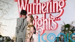 Margot Robbie goes sheer at Wuthering Heights premiere in London