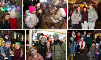 BIG PICTURE SPECIAL: Tullamore sparkles as Christmas lights turned on in the town