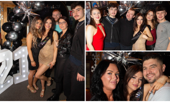 PICTURES: Special 21st birthday celebrations on night out in popular Tullamore pub