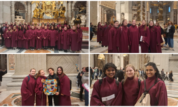 PICTURES: Student choir from Offaly school impress during special performance in Rome