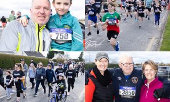 PICTURES: Hundreds of runners participate in the Colin Dunne Memorial 5k race in Offaly