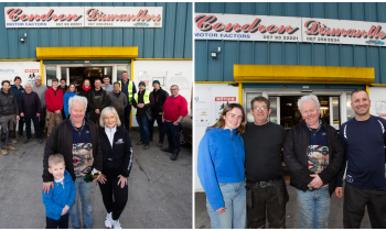 PICTURES: Liam Condron dismantlers retirement