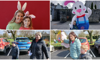 PICTURES: Great turnout as Kilcormac hold first community Easter hunt and disco