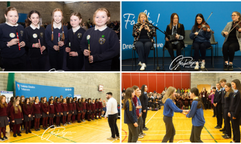 PICTURES: Launch of Tullamore TradFest 2026 in Col&aacute;iste Choilm